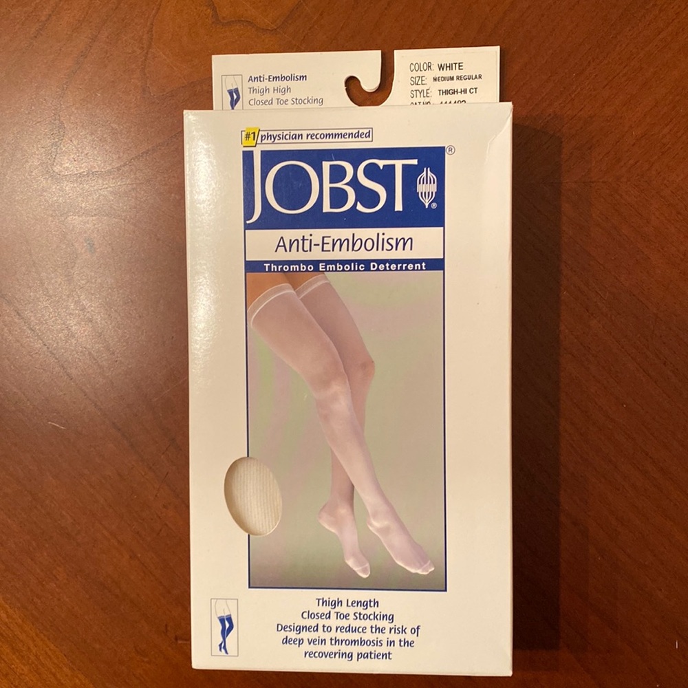 New Jobst Anti-Embolism Stocking Pair, Medium